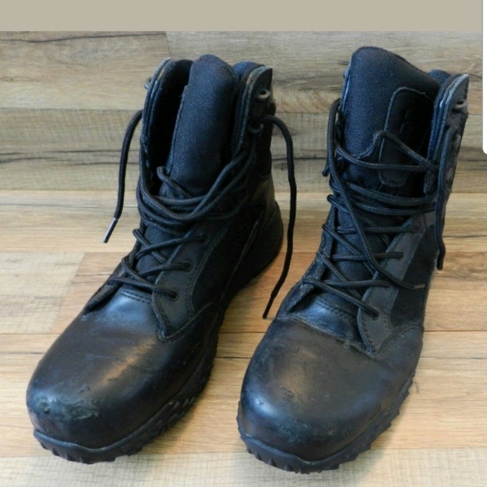 Under Armour Mens Composite Toe Tactial Boots 8